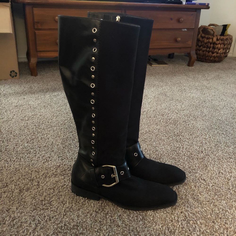 Donald J Pliner Black/Silver-NEVER WORN